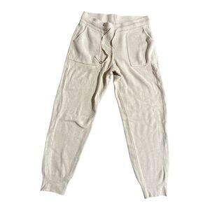 Barefoot Dreams Cozy Cream Jogger Pants size medium